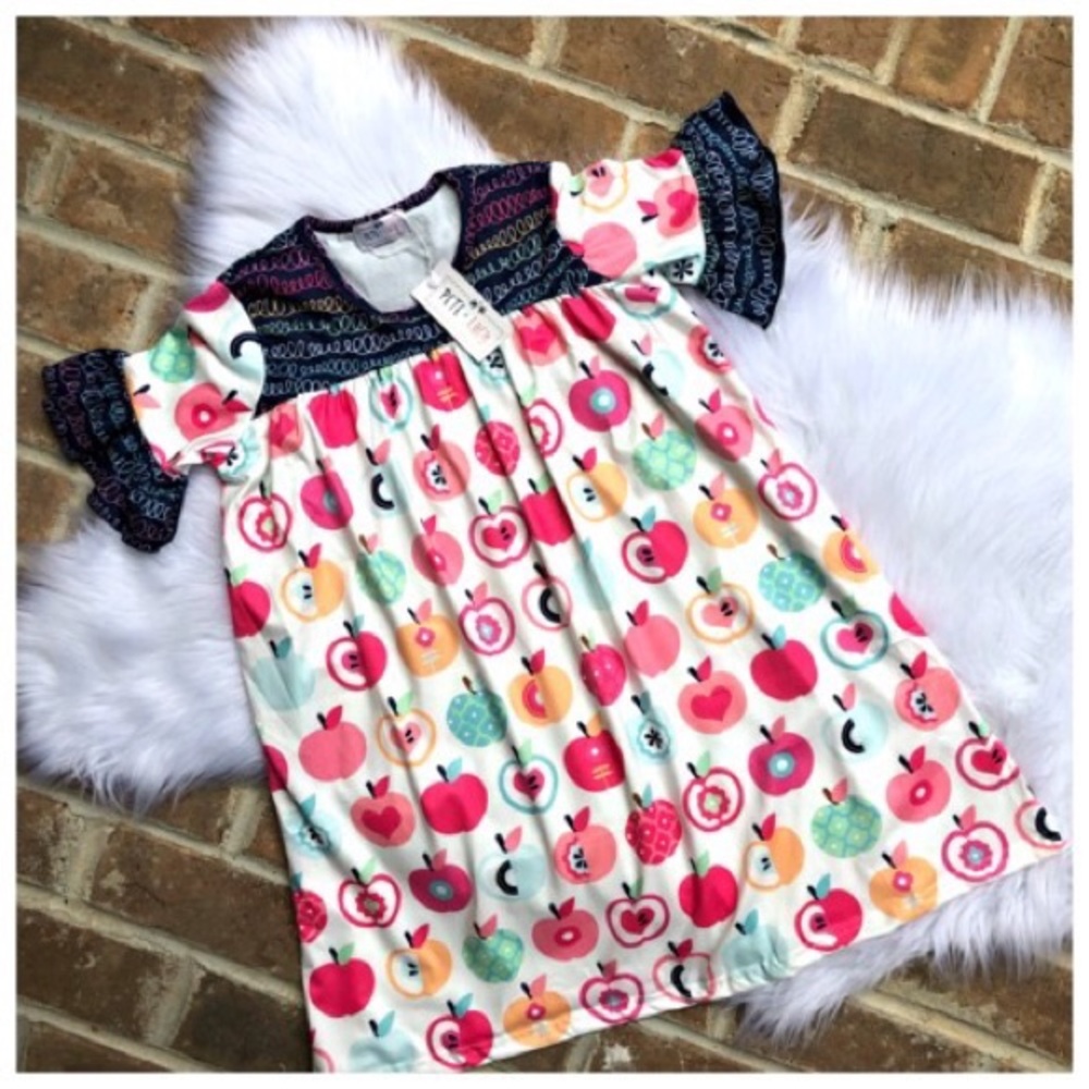 *LAST ONE!* Apples school dress